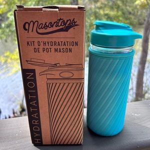 Masontops Mason Jar Hydration Kit Sustainable Water Bottle